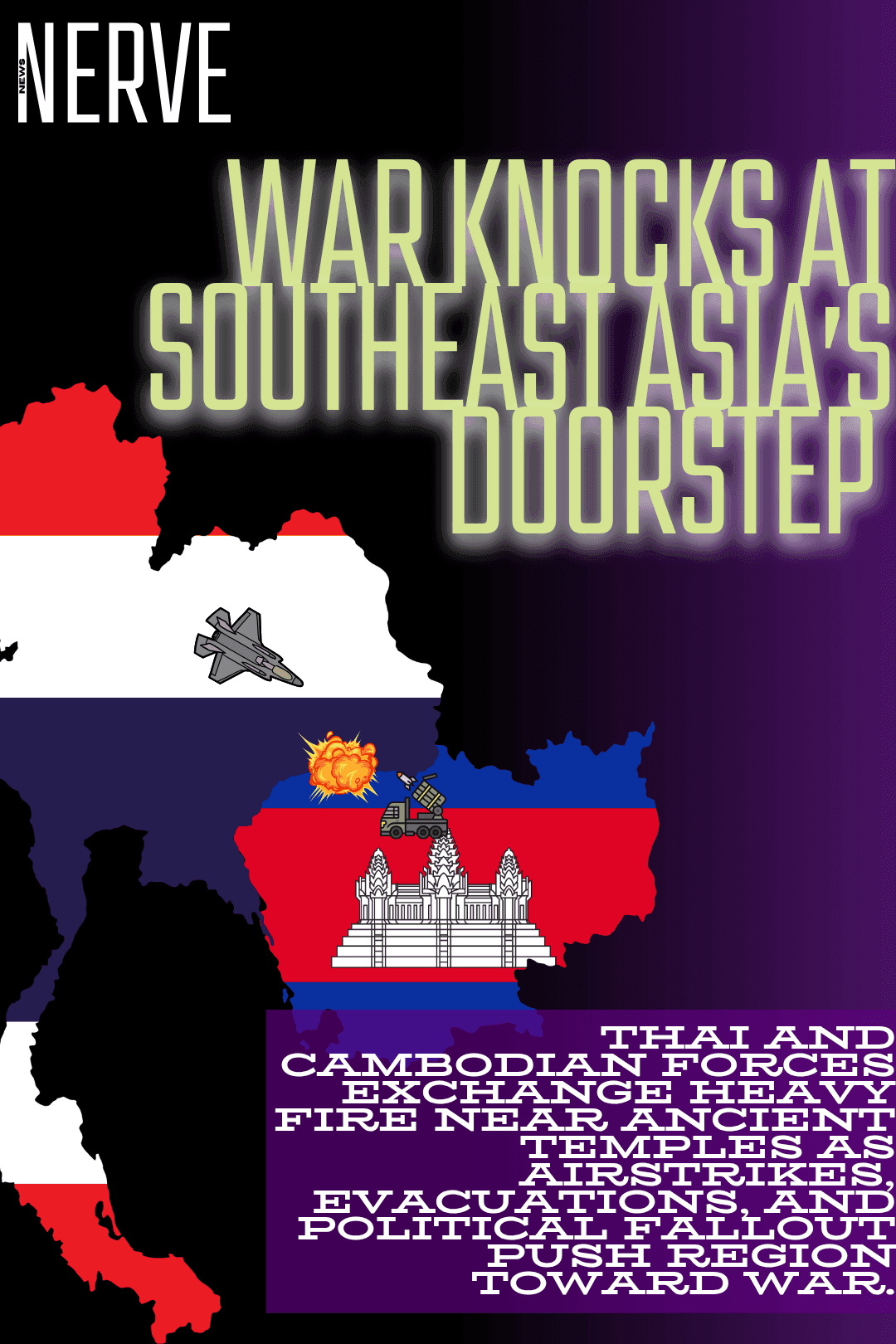 Clashes erupt on Thai-Cambodian border leaving at least 16 dead