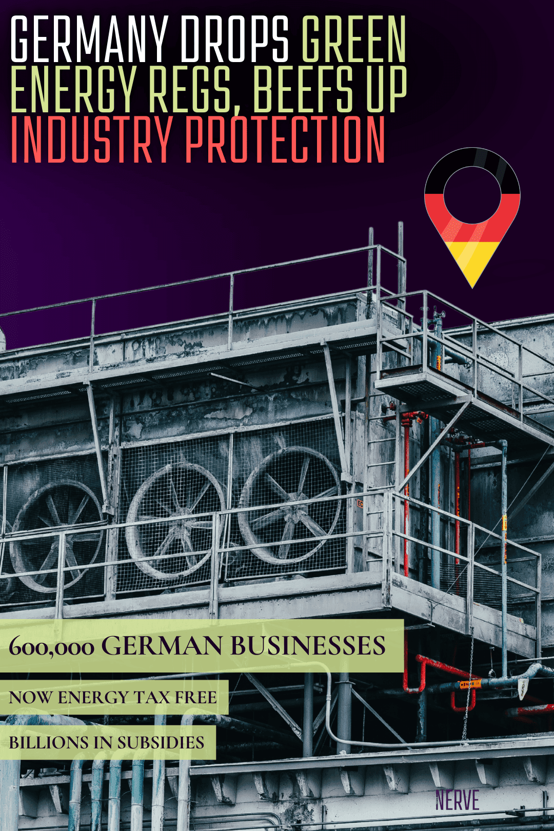 Pragmatism emerges as Germany peels back green regulations, cheapens energy for big business