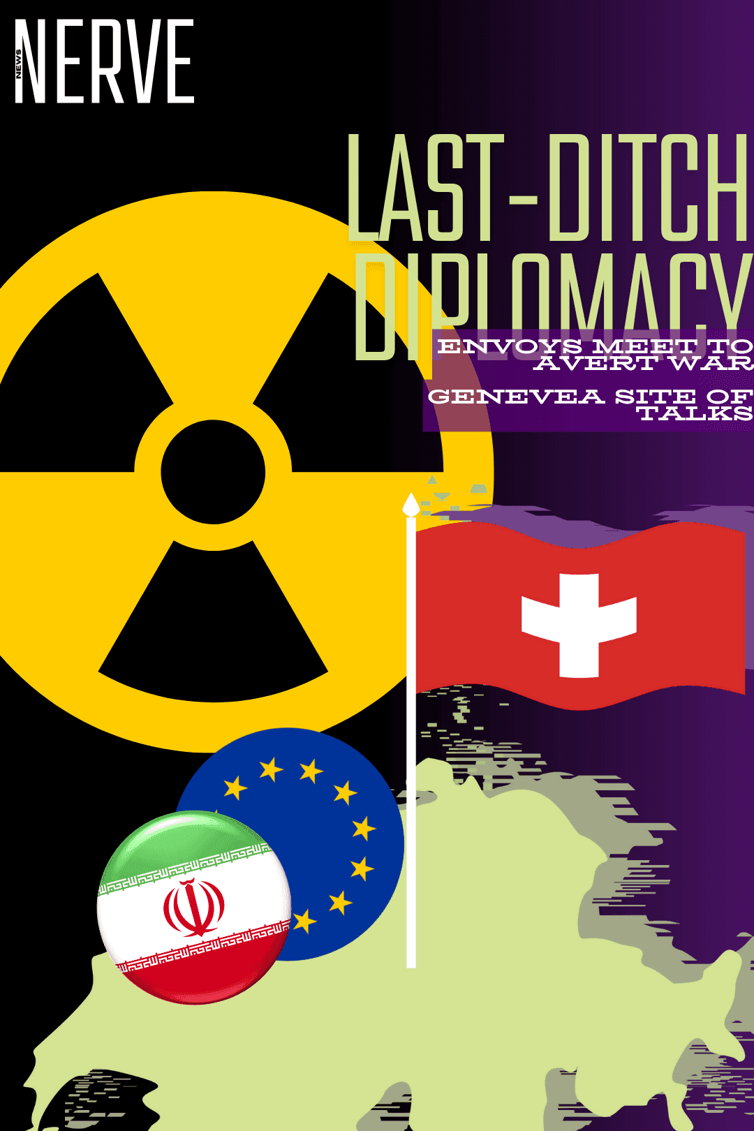 Europeans race to avert war as Iran talks begin in Geneva