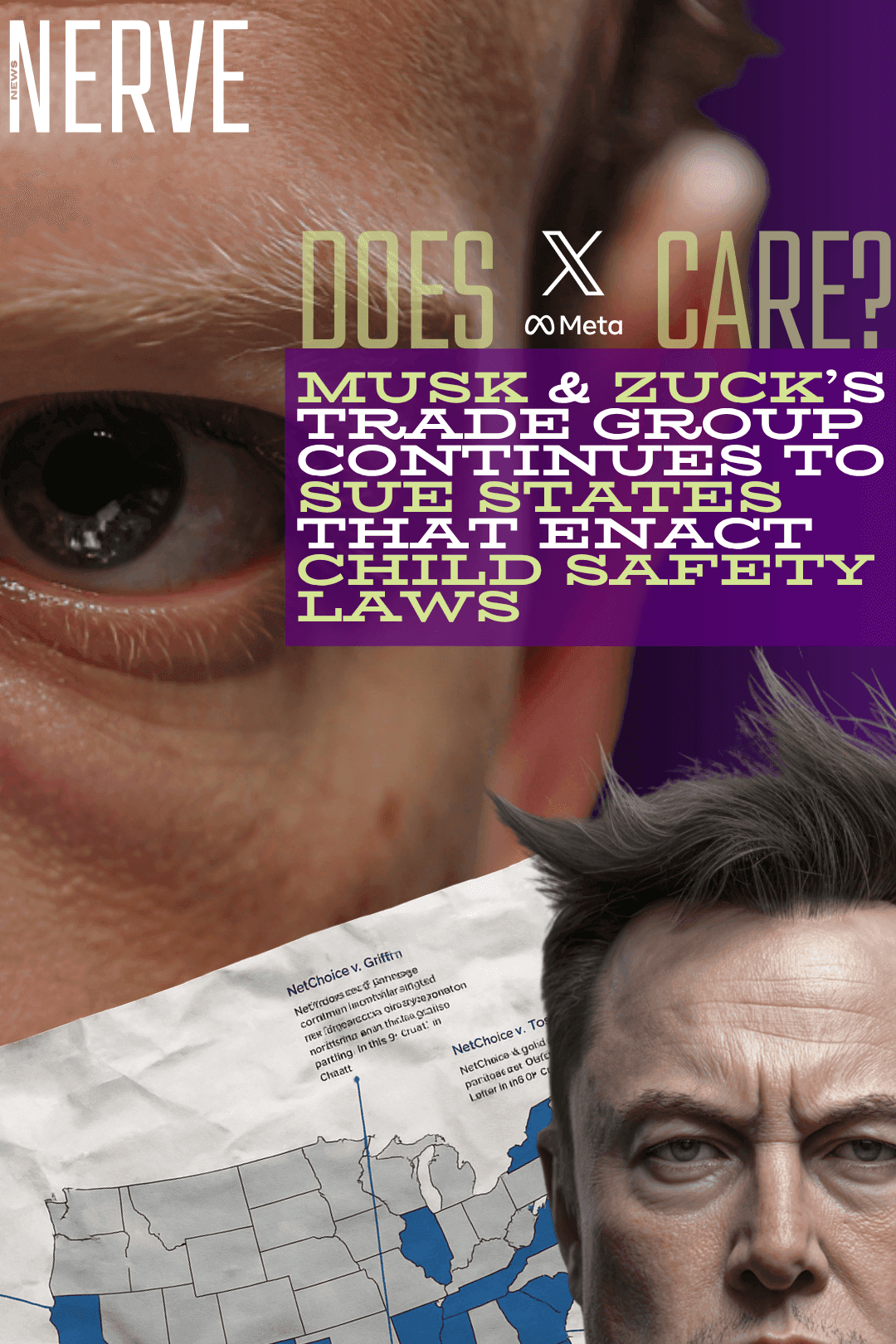 Musk’s X And Zuck’s Instagram Part Of  Trade Group Blocking Internet Child Safety Laws