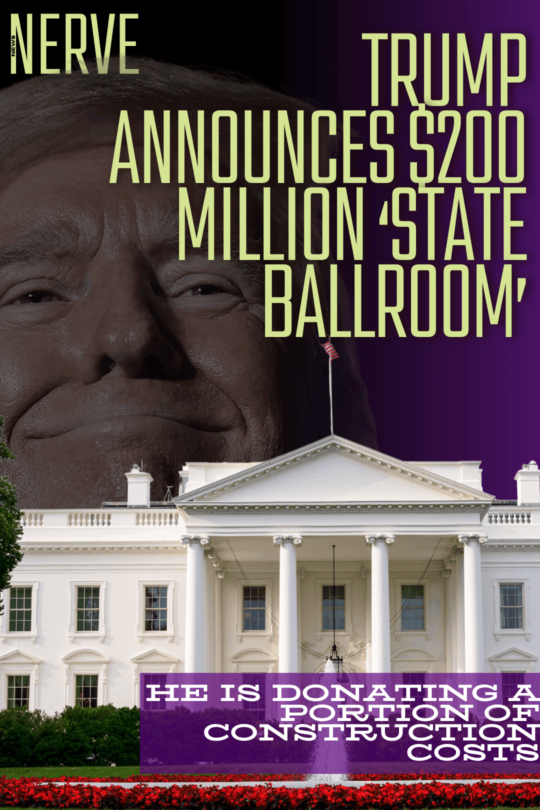 Trump announces White House infrastructure reboot with new State Ballroom project