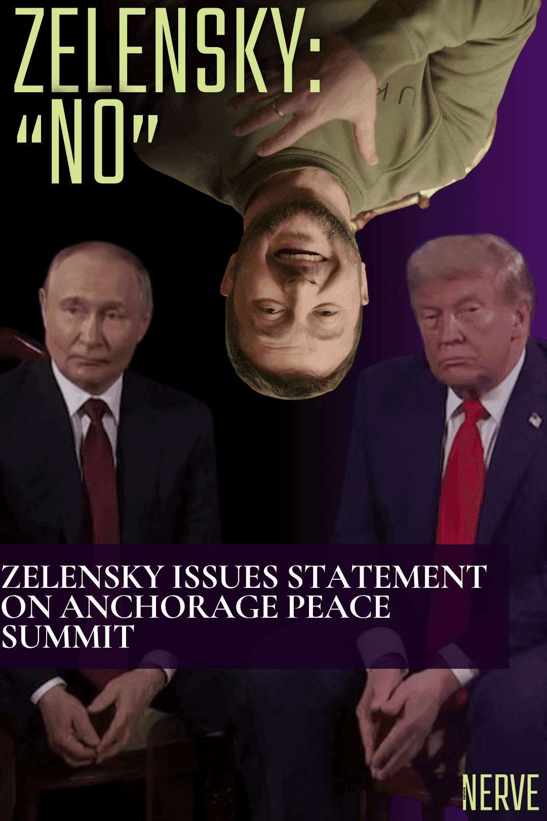 Zelensky rejects Anchorage Summit bargains, calls for new sanctions