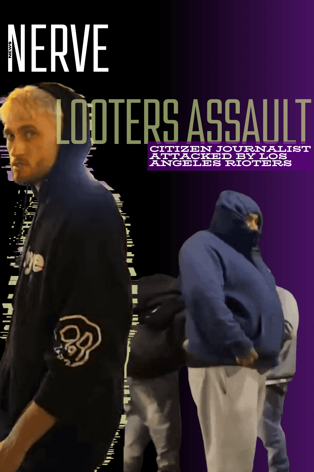 VIDEO: ‘He A Rat!’ Kick Streamer Conner Assaulted While Filming Jewelry Store Looters