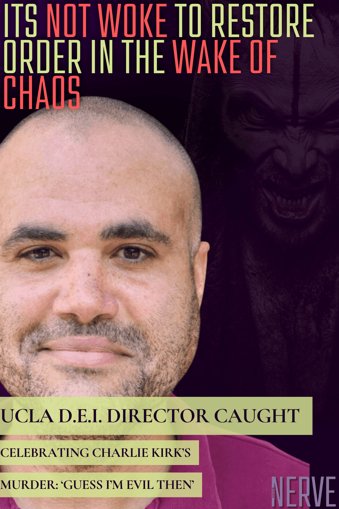 UCLA’s DEI Director Is ‘Happy’ Charlie was murdered, ‘Guess I’m Evil Then’
